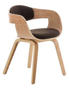 Krzesło Lachlan naturalny/brązowy