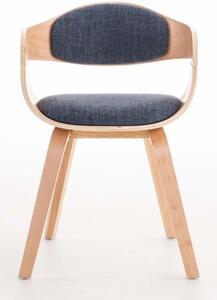 Krzesło Lachlan natura/niebieski
