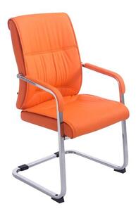 XL Krzesło gościnne Antonita pomarańczowe
