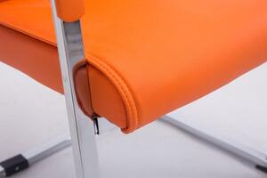 XL Krzesło gościnne Antonita pomarańczowe