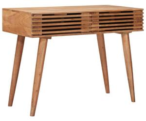 Biurko z szufladÄ z przechowywaniem naturalny 100 x 48 x 76 cm