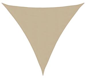 Żagiel przeciwsłoneczny, beżowy, 2x2x2 m, 100% poliester