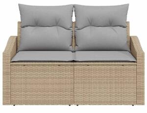 Sofa ogrodowa z poduszką 123 x 62 x 69 cm polirattan