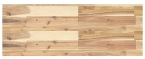 Półka ścienna, 100x30x4 cm, surowe lite drewno akacjowe