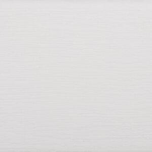 Ławka ogrodowa, biała, 110x52x71 cm, polipropylen