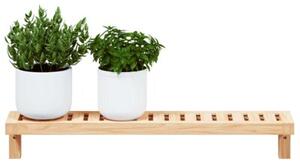 Åcienny stojak wiszÄ cy naturalny 62 x 10 x 12,5 cm lity bukowy