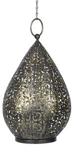 Luxform Orientalna lampa ogrodowa LED Palmyra, antyczny brąz