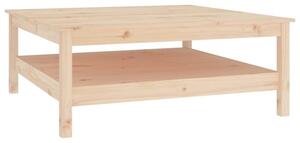 Stolik kawowy 100x100x40 cm drewno lite sosnowe