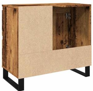 Szafka pod umywalkę, stare drewno, 65x33x60 cm