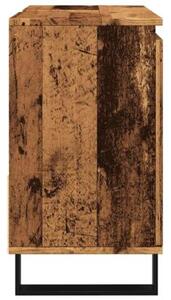 Szafka pod umywalkę, stare drewno, 65x33x60 cm