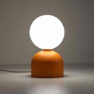Lampka nocna dla dzieci TK Lighting MIKI ORANGE 16041 pomarańczowa, stołowa, gwint G9, 21 cm, IP20