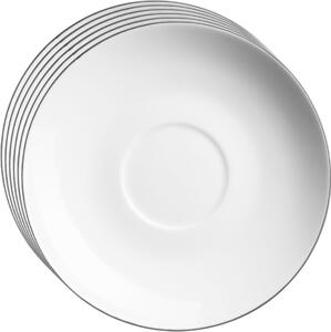 Mäser Zestaw spodków do kawy Felise 15 cm, 6 szt., 15 cm