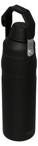 Czarna butelka termiczna ze stali nierdzewnej 700 ml IceFlow™ Bottle Fast Flow Black – Stanley