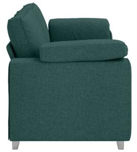 Sofa ciemna zieleÅ 219 x 77 x 82 cm tkanina