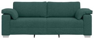 Sofa ciemna zieleÅ 219 x 77 x 82 cm tkanina