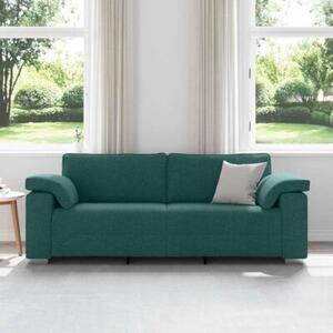 Sofa ciemna zieleÅ 219 x 77 x 82 cm tkanina