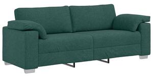 Sofa ciemna zieleÅ 219 x 77 x 82 cm tkanina