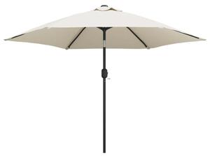 Parasol ogrodowy, biały, 3 m