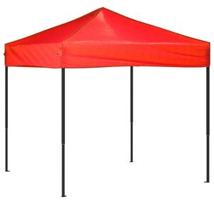 Składany namiot imprezowy, czerwony, 2x2 m
