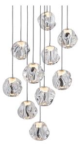 Loom Design - Ice Ball 10 Lampa Wisząca Transparent Loom Design