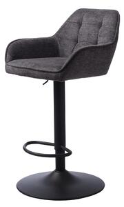 Ciemnoszary hoker z regulowaną wysokością Nolan – Unique Furniture