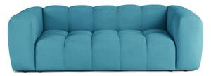 Turkusowa aksamitna sofa 225 cm Cube – Bonami Selection