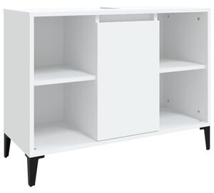 Szafka pod umywalkę, biała, 80x33x60 cm