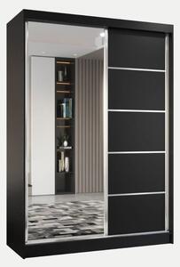 Szafa Marco 150 cm | czarny mat