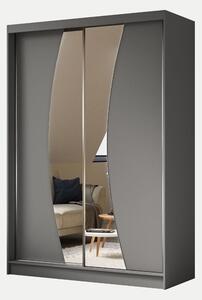 Szafa Foks 150 cm | szary mat