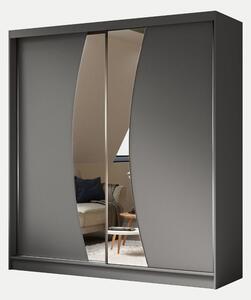 Szafa Foks 200 cm | szary mat