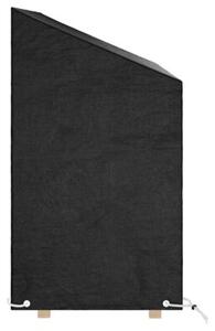 Pokrowce na ławki ogrodowe, 2 szt, 8 oczek, 160x70x70/88 cm, pe
