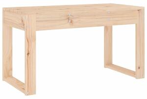 Ławka ogrodowa, 80x38x45 cm, lite drewno sosnowe