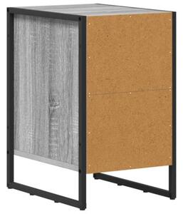 Stolik nocny szary sonoma 39,5 x 30 x 50 cm