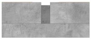 Szafka łazienkowa, szarość betonu, 80x33x60 cm