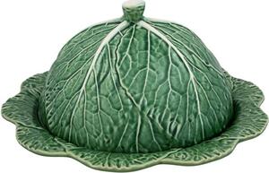 Ręcznie malowana maselniczka Cabbage