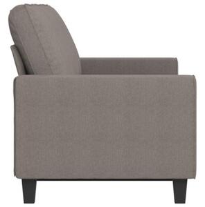 Sofa 3-osobowa, kolor taupe, 180 cm, tapicerowana tkaninÄ