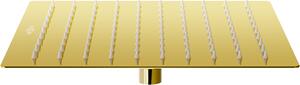 Mexen Slim deszczownica 25 x 25 cm, złota - 79125-50