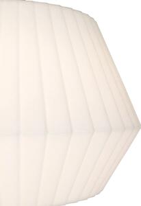Zewnetrzna Designerska lampa podłogowa zewnętrzna czarna IP44 z białym kloszem - Robbert Oswietlenie zewnetrzne