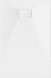 Mexen Hugo brodzik prostokątny SMC 80 x 70 cm, biały - 42107080