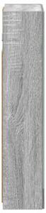 Szafka z lustrem do łazienki szary sonoma 30 x 10,5 x 50 cm