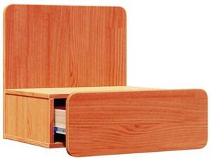 Stolik nocny woskowy brÄ z 44 x 32,5 x 40 cm lite drewno sosnowe