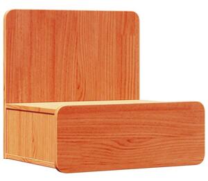 Stolik nocny woskowy brÄ z 44 x 32,5 x 40 cm lite drewno sosnowe