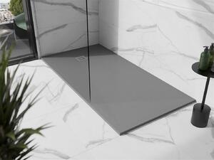 Mexen Stone+ brodzik kompozytowy prostokątny 160 x 70 cm, szary-beton - 44617016