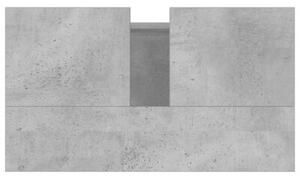 Szafka łazienkowa, szarość betonu, 58x33x60 cm