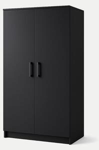 Szafa Tivio 90 cm | czarny mat