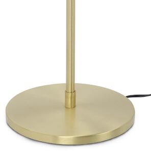 Stołowa lampa stojąca Varia nowoczesna do gabinetu złota