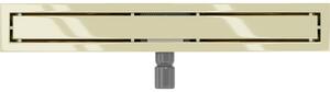 Mexen Flat M13 odpływ liniowy 2w1 50 cm, złoty - 1510050-15