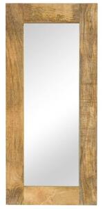 Lustro z ramÄ z litego drewna mango, 50 x 110 cm