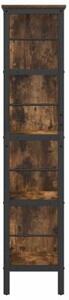 Półka na książki dąb wędzony 82 x 32 x 144,5 cm