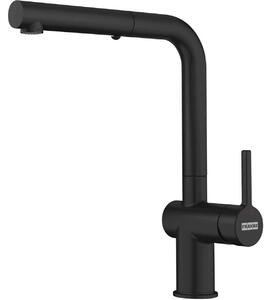 FRANKE - Bateria kuchenna Tap Active L pull - out Czarna matowa